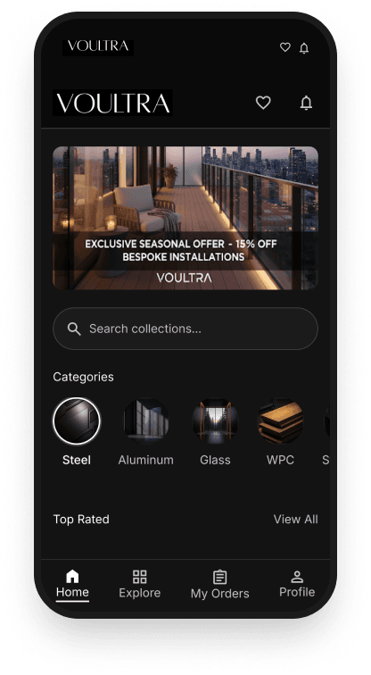 Voultra Mobile App